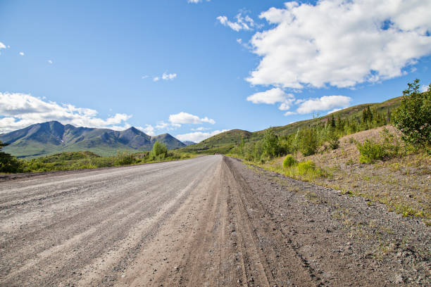 Dempster Highway through Tombstone
