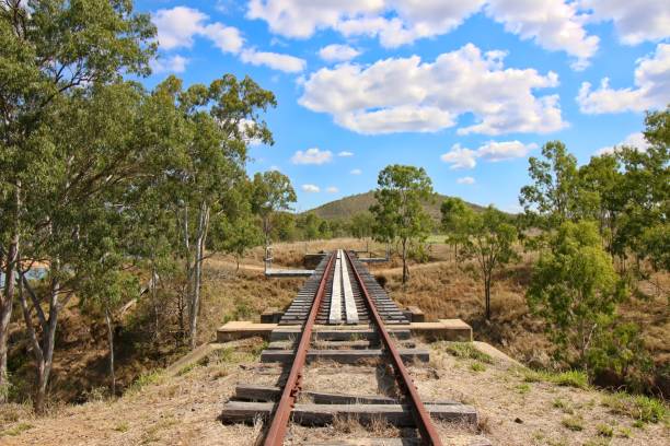 Old railway in Gayndah, Queensland, Australia.