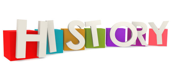 istock Colorful cubes with history word 1056135310