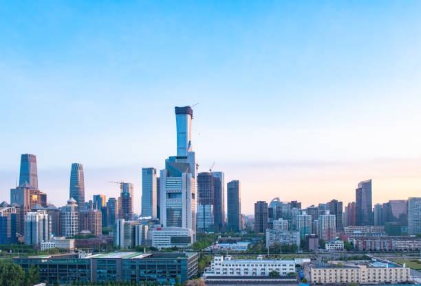 istock The city buildings in Beijing 1056137236
