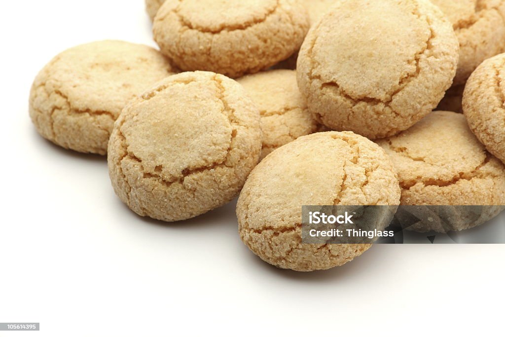 Amaretti bolachas - Royalty-free Alimentação Não-saudável Foto de stock