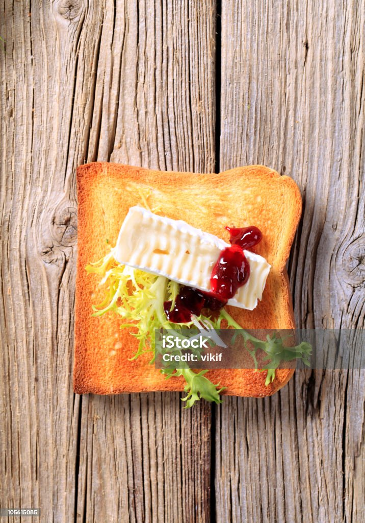 Toast e formaggio francese - Foto stock royalty-free di Camembert