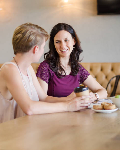istock Two women meeting and taking notes 1056156112