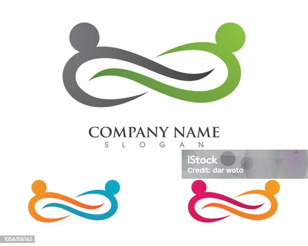 Infinity Design Vector Icon Stock Illustration - Download Image Now - Infinity, Symbol, Healthy Lifestyle