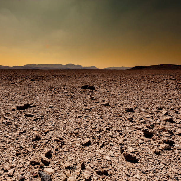 istock Fantastic sunrise in the desert. 1056165778