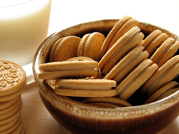 Cookies and Milk 1 stock photo