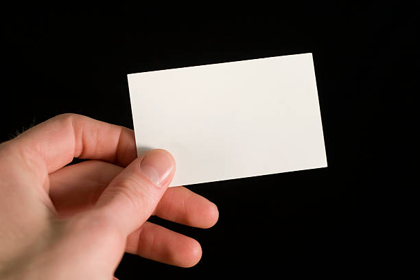 istock Blank Biz Card 105617102