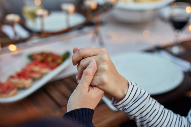 istock So grateful to share this meal together 1056171912
