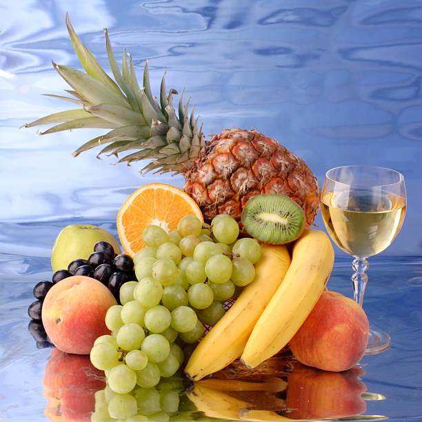 Fruit composition stock photo