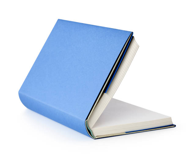 istock Blue book on white background. Photo with clipping path. 1056179204