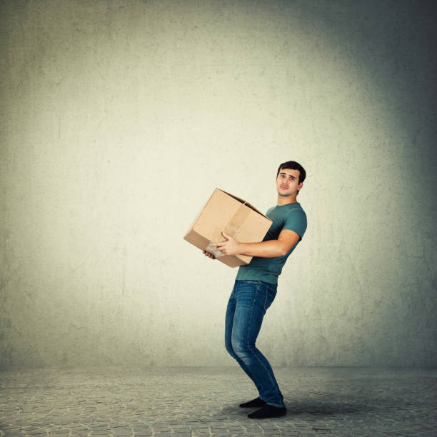 istock Package delivery full length portrait 1056181560