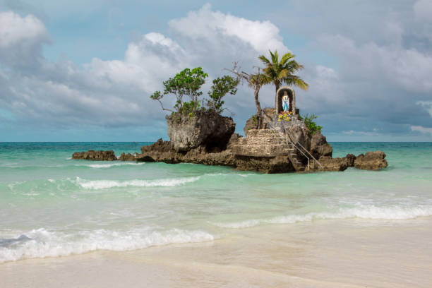 Willy's Rock on Boracay, Island, Philippines