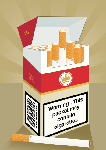 A simple packet of cigarettes. Dangerous health risk and a terrible habit or an expression of freedom and source of relaxation? You decide.