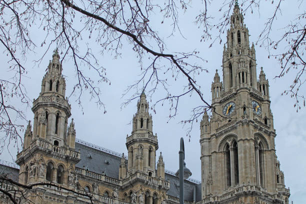istock Vienna town hall. City Hall, Vienna, Austria 1056204930