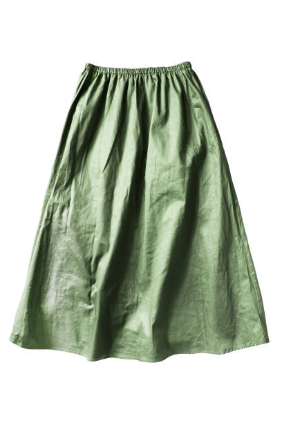 istock Green skirt isolated 1056210094