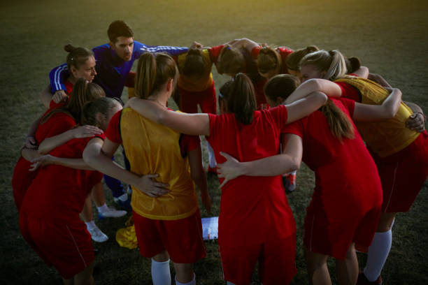 istock Women's Soccer Team 1056215246