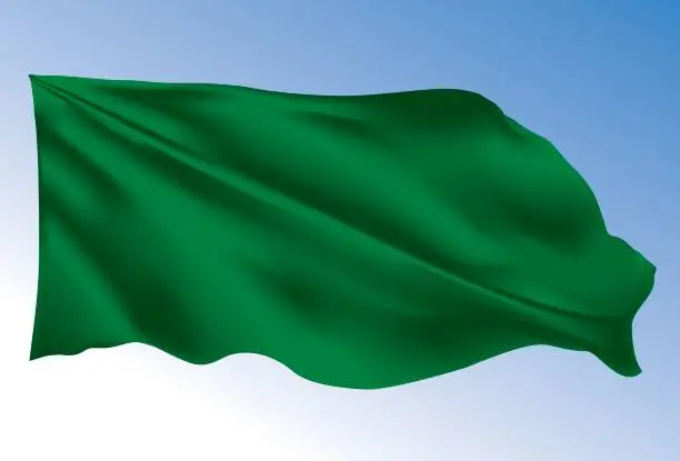 Vector illustration of Libya flag