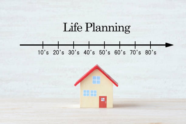 istock Life planning about house 1056221512