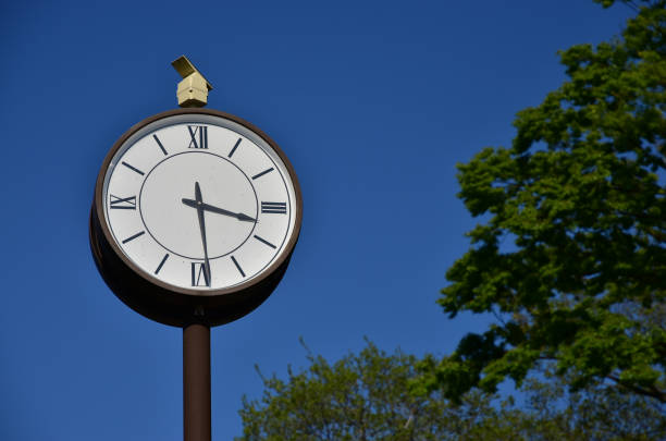 istock Clock of the park 1056221900