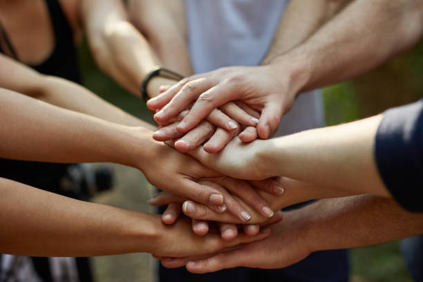 istock Real friends stick together 1056223062