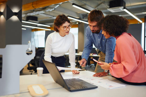 istock Business people working in the office 1056244296