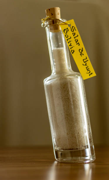 istock Bottle with salt from Salar de Uyuni, Bolivia 1056244300