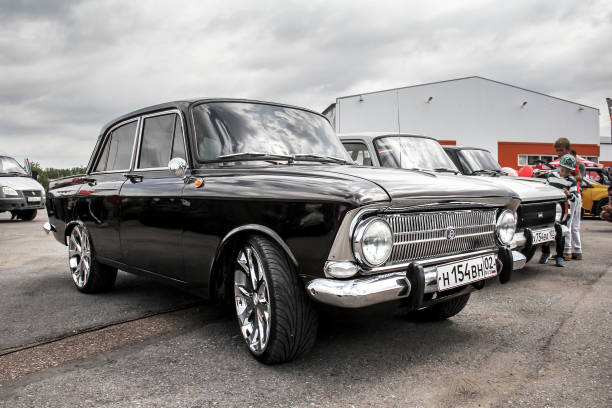 Izh Moskvich 412 Stock Photo - Download Image Now - Adulation