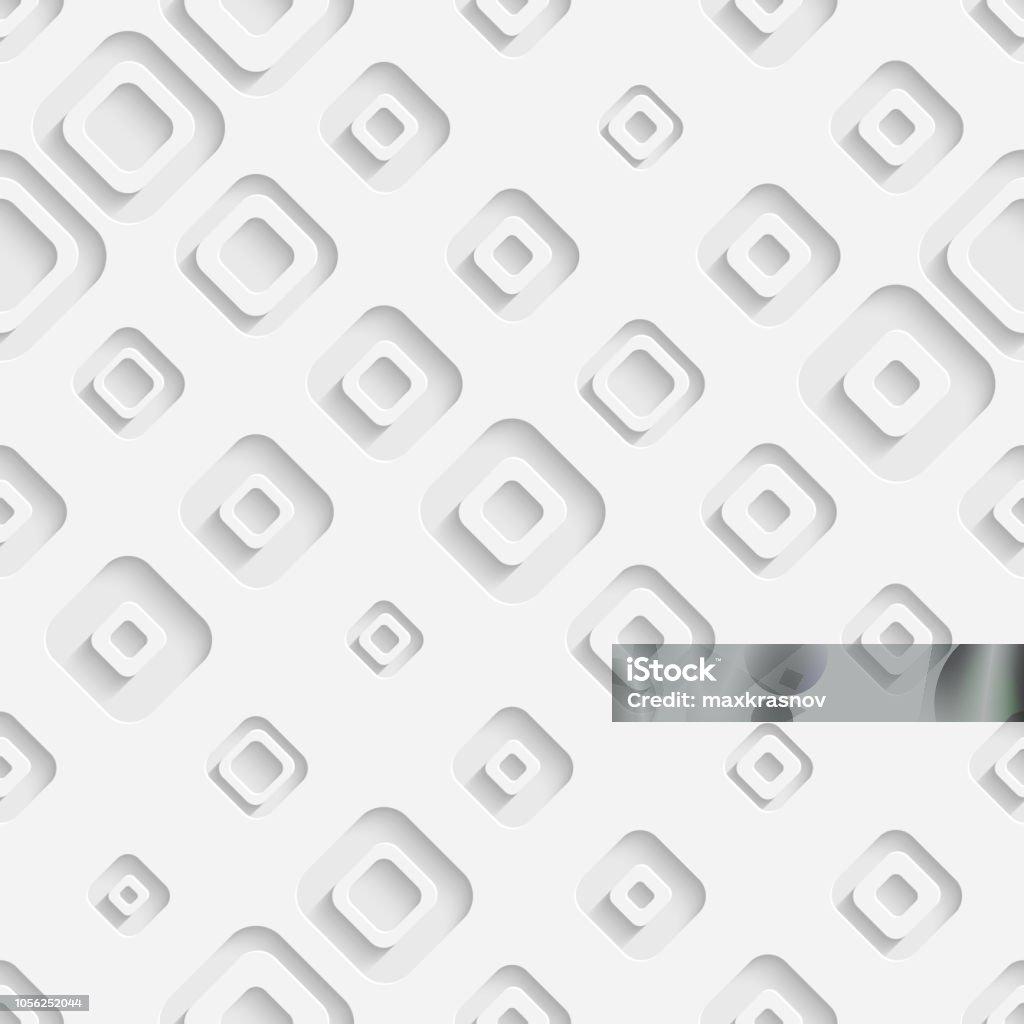 Flat Square Pattern Seamless Square Pattern Stock Illustration - Download Image Now ...