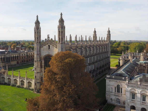 istock Aerial view of Cambridge 1056252192