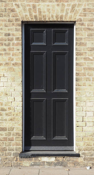istock black traditional british door 1056253986