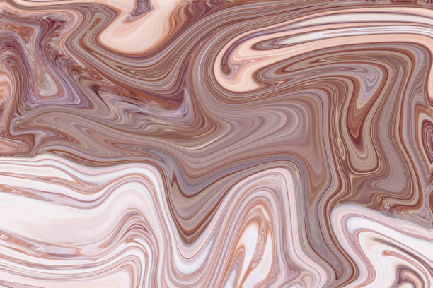 istock Marble ink colorful. brown marble pattern texture abstract background. can be used for background or wallpaper. 1056267588
