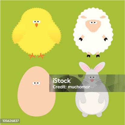 istock funny animals Easter 105626837