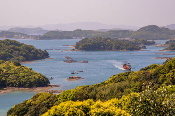 istock scattered islands in Japan 1056271176