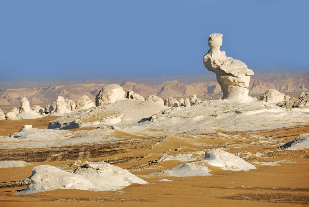 istock The limestone formation in White desert Sahara Egypt 1056287276