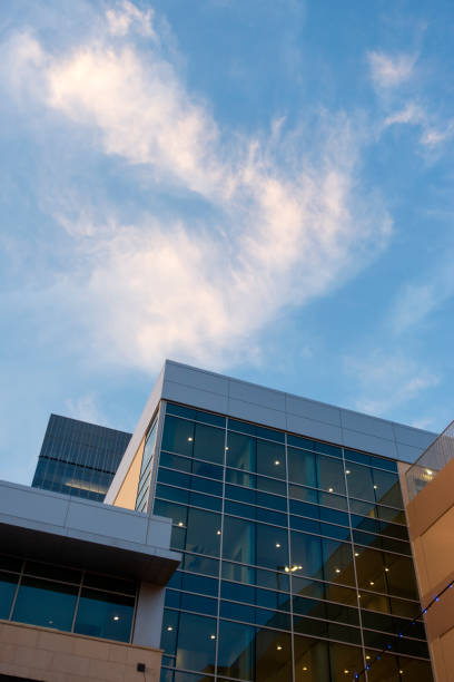 istock Modern office tower at Legacy West in Plano 1056289808