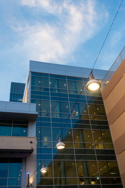 istock Modern office tower at Legacy West in Plano 1056289812