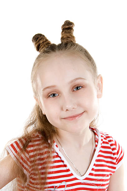 istock Happy girl smiles. 105630315