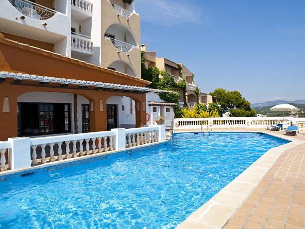 swimmingpool at resort on tenerife