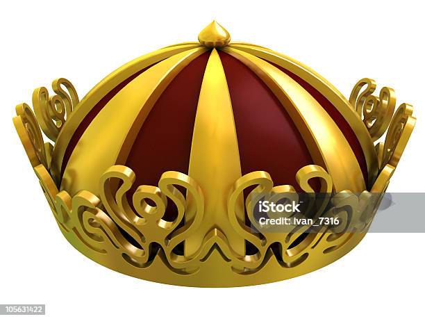 Gold Royal Crown Stock Photo - Download Image Now - Authority, Color Image, Crown - Headwear