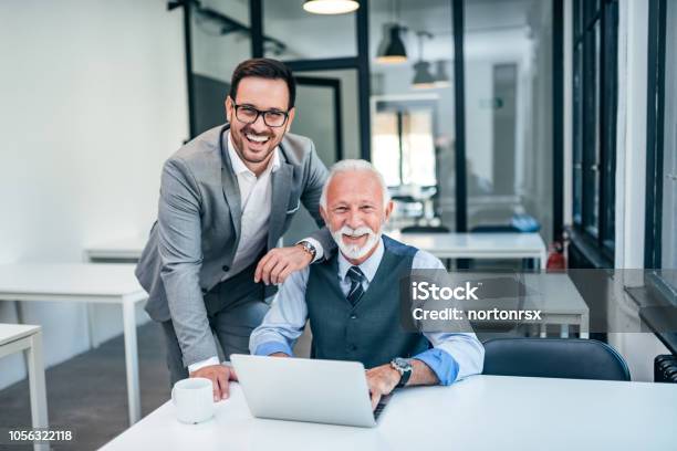 Portrait Of Successful Business Family At Work Stock Photo - Download Image Now - Business, Family, Multi-Generation Family