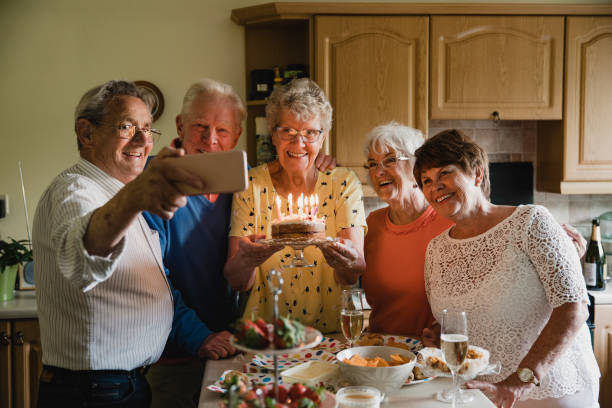 istock Senior Birthday Selfie! 1056328286