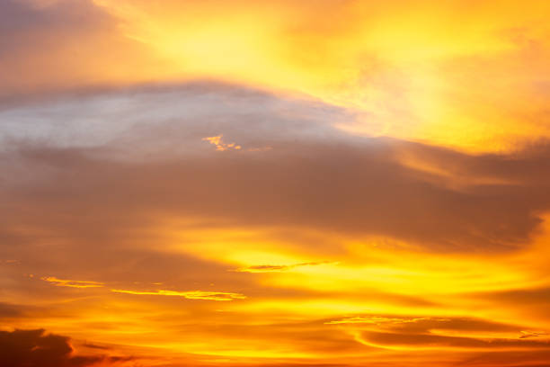 istock Dramatic Sunset with sky and clouds , sunset sky landscape background 1056333848