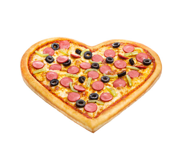 istock Pepperoni Pizza isolated on white background 1056340344