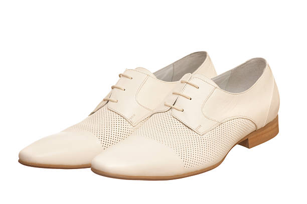 istock Pair of men shoes 105634932