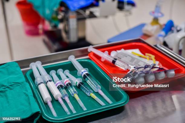 Used Butterfly Needles For Taking Blood Samples Stock Photo - Download  Image Now - Butterfly - Insect, Syringe, Addiction - iStock