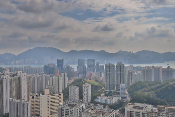 istock a Kowloon Skyline Viewing Point at east 1056357362