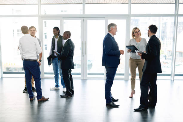 istock Bringing the best in business together 1056359740
