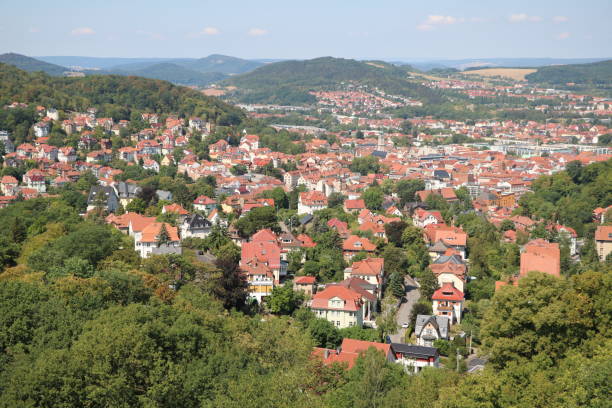 istock Eisenach at Thuringian Forest in Germany 1056359848