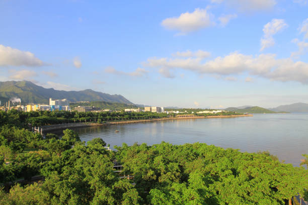 istock tolo harbour Landscape in Hong Kong 1056363812