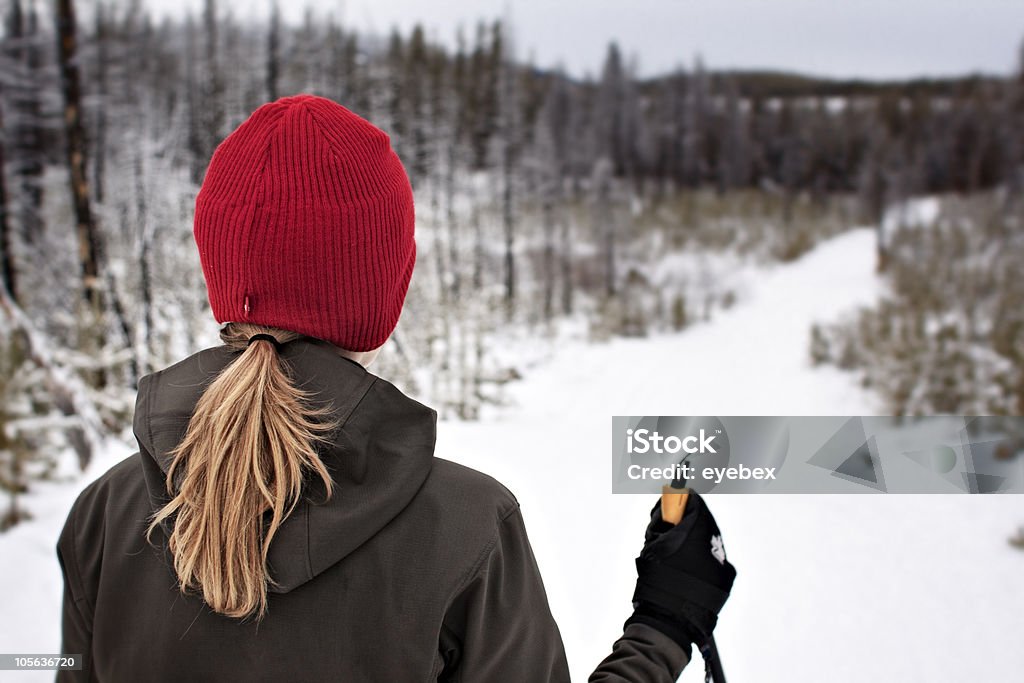 Pour le ski - Photo de Arrière de la tête libre de droits